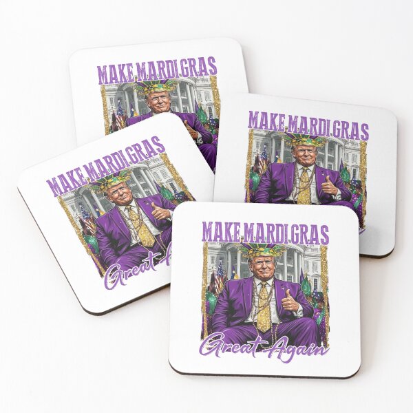Item preview, Make Mardi Gras Great Again, Mardi Gras Trump,  Funny Mardi Gras designed and sold by shenitasarkisi.