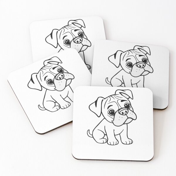 Item preview, A friendly boxer with a strong build playing fetch in a grassy field. designed and sold by AlwaysHome.