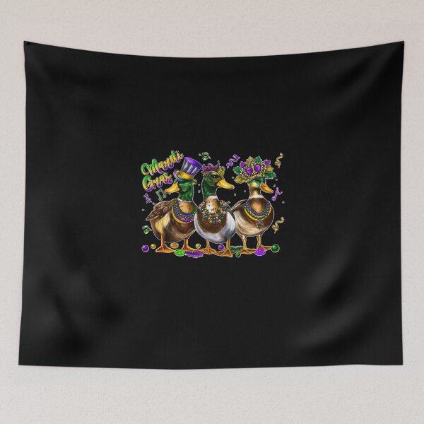 Item preview, Mardi Gras Duck Sweatshirt, Mardi gras shirt designed and sold by shenitasarkisi.
