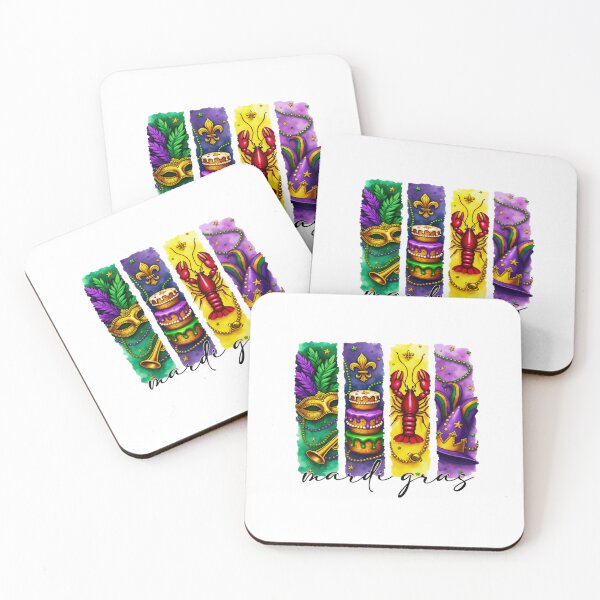 Item preview, Retro Mardi Gras PNG, Fleur De Lis Png, Brushstroke Mardi Gras Png, Glitter, Mardi Gras Coquette Png, King Cake Png, Louisiana Crawfish Png designed and sold by shenitasarkisi.
