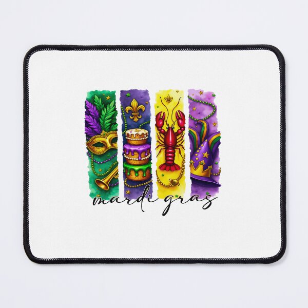 Item preview, Retro Mardi Gras PNG, Fleur De Lis Png, Brushstroke Mardi Gras Png, Glitter, Mardi Gras Coquette Png, King Cake Png, Louisiana Crawfish Png designed and sold by shenitasarkisi.