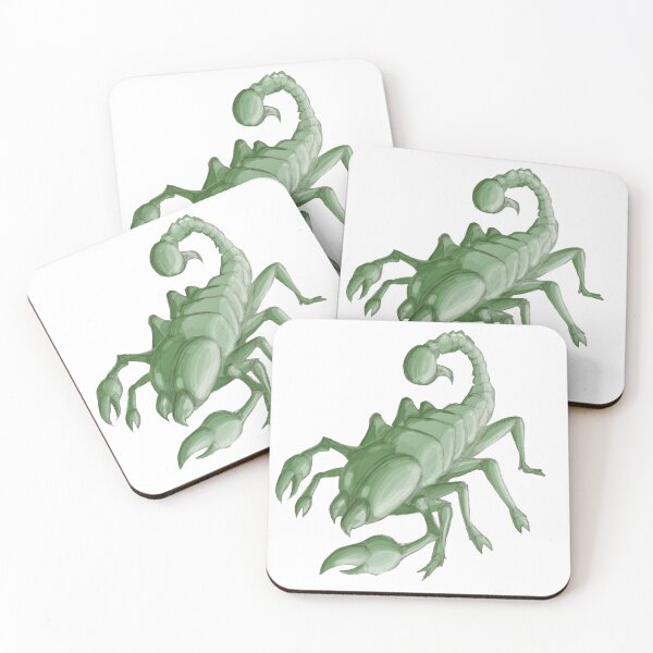 Item preview, A Bunch of Colorful Scorpions! (Green) designed and sold by CoffeeTechNerd.