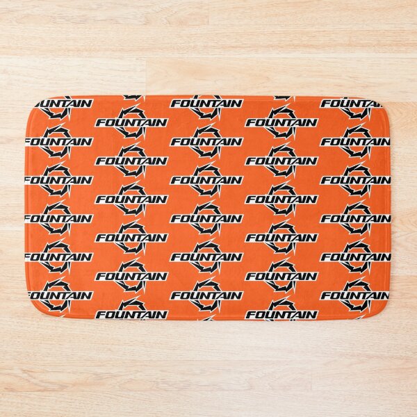 Item preview, Neon Orange Fountain Powerboats Black White  designed and sold by ChristinasMess.