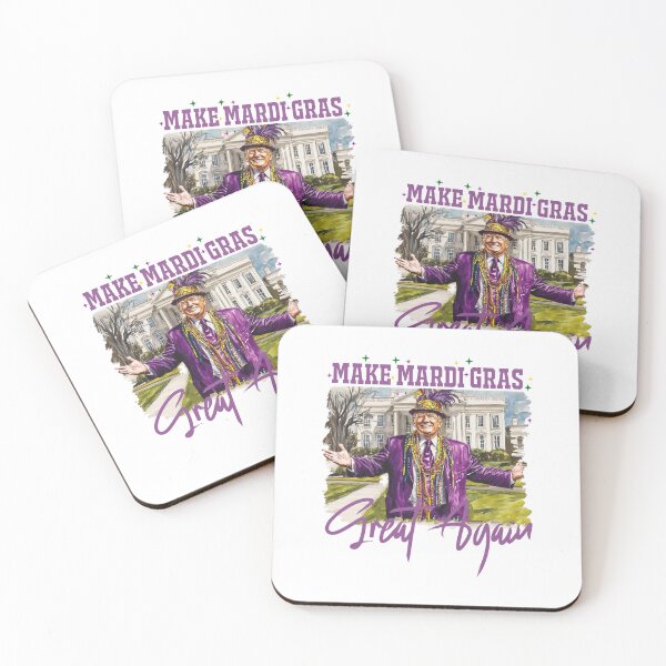 Item preview, Trump,  Funny Mardi Gras, Make Mardi Gras Great Again designed and sold by shenitasarkisi.