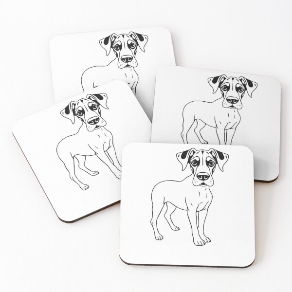 Item preview, A friendly Great Dane sitting calmly beside a child in a park. designed and sold by AlwaysHome.