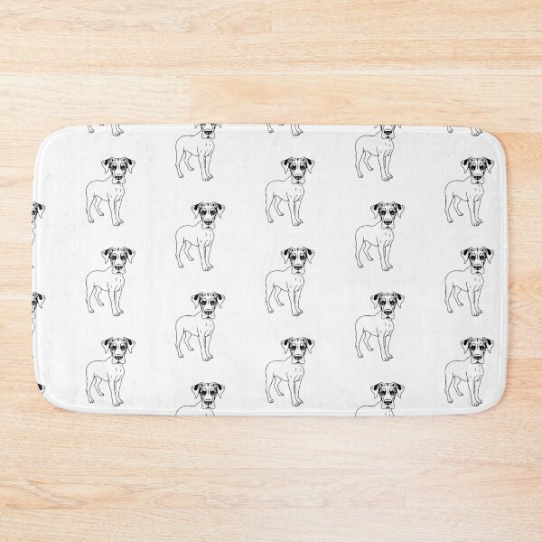 Item preview, A friendly Great Dane sitting calmly beside a child in a park. designed and sold by AlwaysHome.
