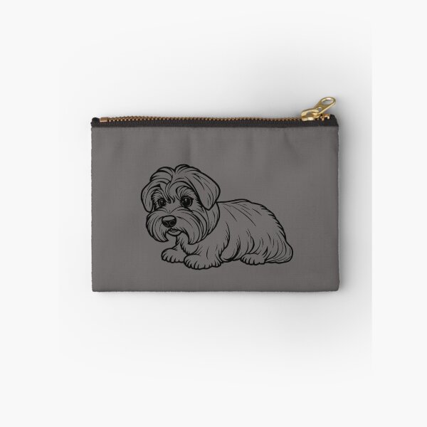 Item preview, A cute Maltese puppy with a fluffy coat playing with a colorful ball. designed and sold by AlwaysHome.
