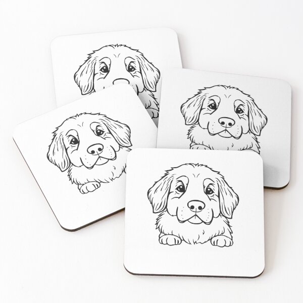 Item preview, A friendly Newfoundland dog splashing in a lake with kids. designed and sold by AlwaysHome.
