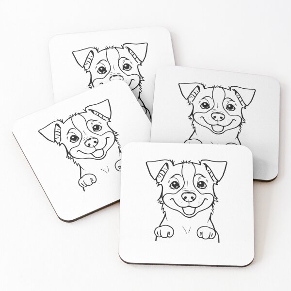 Item preview, A happy Jack Russell Terrier digging a hole in the sand at the beach. designed and sold by AlwaysHome.