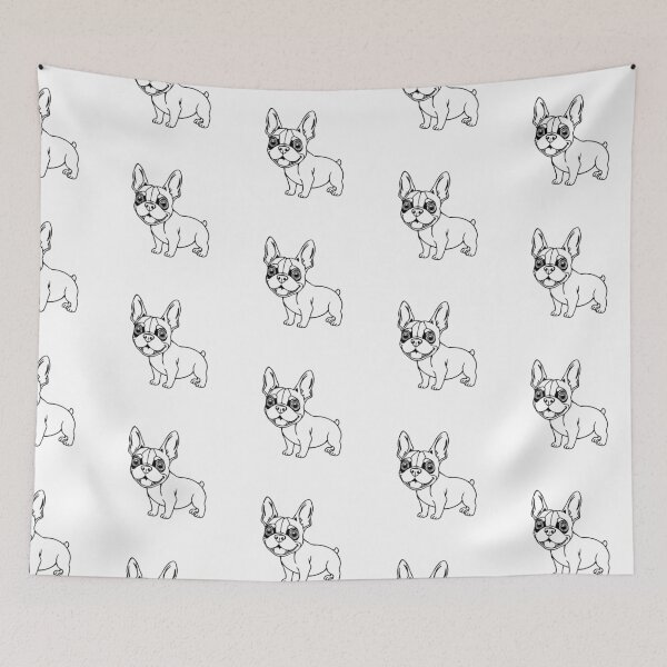 Item preview, A joyful Boston Terrier wearing a bowtie and playing with a squeaky toy. designed and sold by AlwaysHome.
