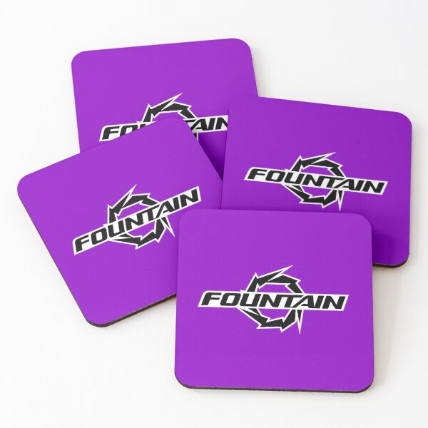 Item preview, Neon Purple Fountain Powerboats Black White  designed and sold by ChristinasMess.