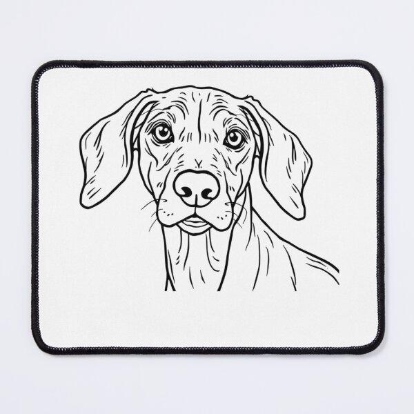 Item preview, A friendly Vizsla running happily in a field with butterflies around. designed and sold by AlwaysHome.