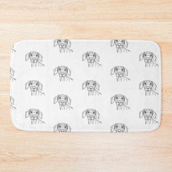 Item preview, A friendly Vizsla running happily in a field with butterflies around. designed and sold by AlwaysHome.