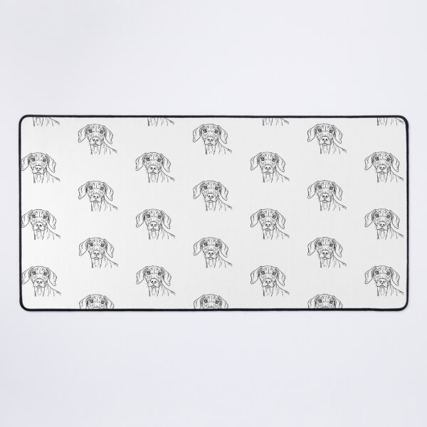 Item preview, A friendly Vizsla running happily in a field with butterflies around. designed and sold by AlwaysHome.
