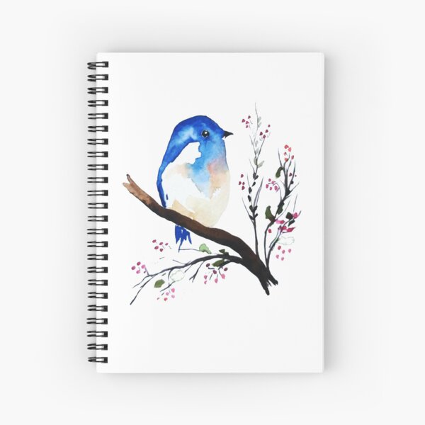 Item preview, Watercolour Blue Wren designed and sold by Katrinawardart.