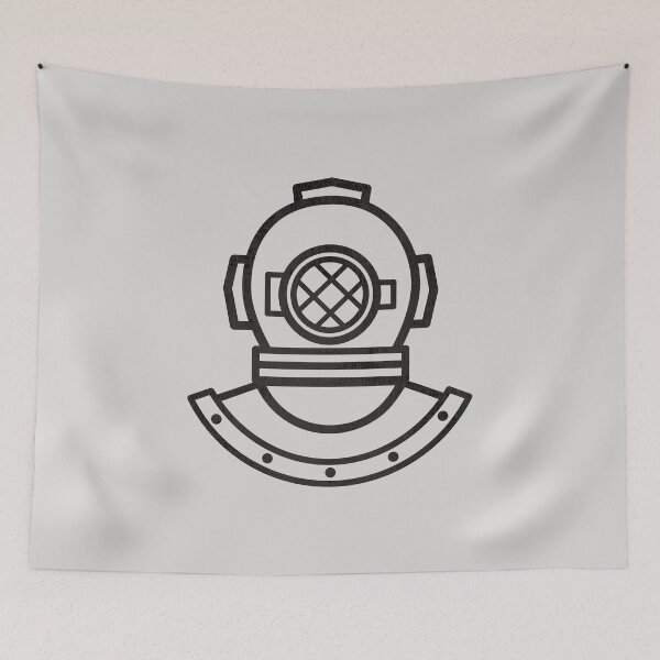 Item preview, SCUBA Helmet • Brown designed and sold by MKE Rhine Maiden  •  Grumble Services, LLC..