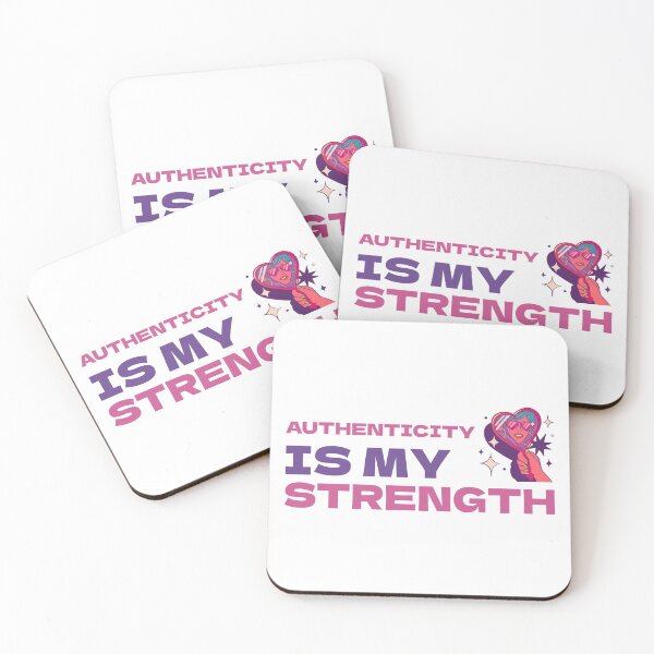 Item preview, Authenticity Is My Strength Stoicism Charisma Self Improvement Psychology T-Shirt designed and sold by All About Merch.