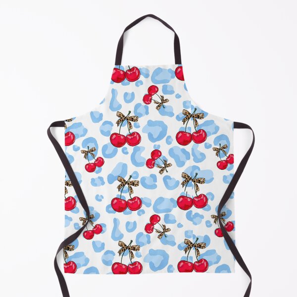 Item preview, Cherry with Leopard Coquette Bow Seamless Pattern designed and sold by shazdesign24.
