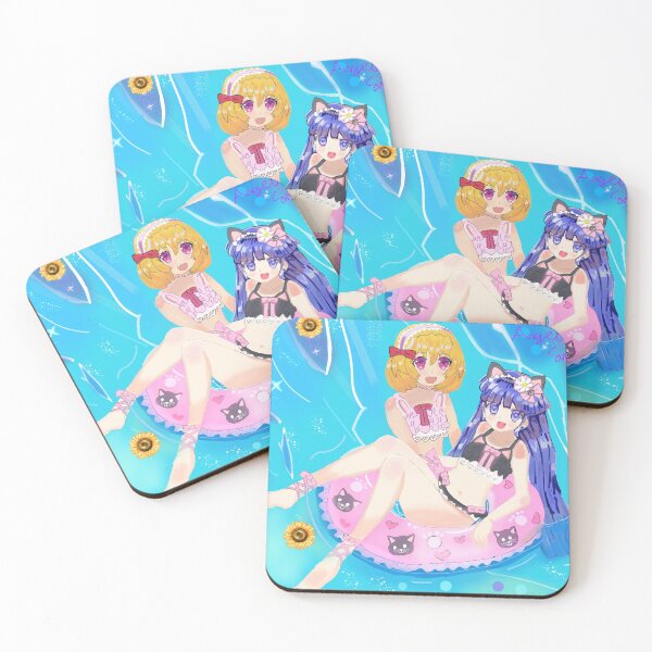 Item preview, Higurashi Satoko and Rika Swimsuit designed and sold by Angelina-Snow’s Digital Art.