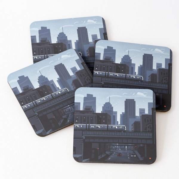 Item preview, train in the city designed and sold by wi geon.