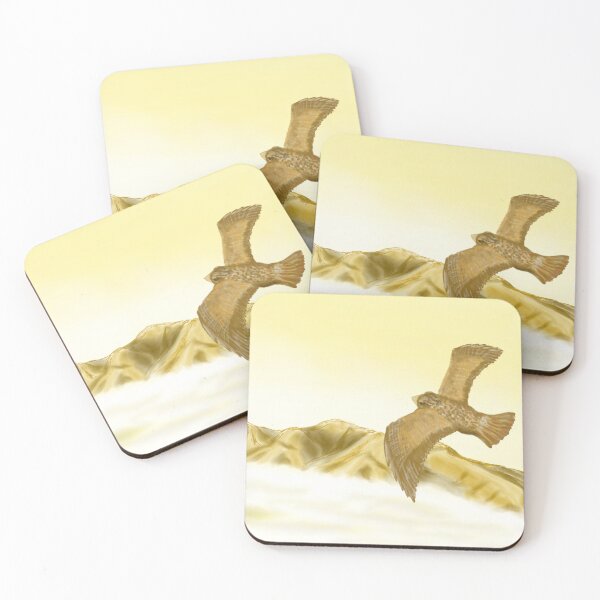 Item preview, A bird flying over high mountains  designed and sold by greenPQBstudio.