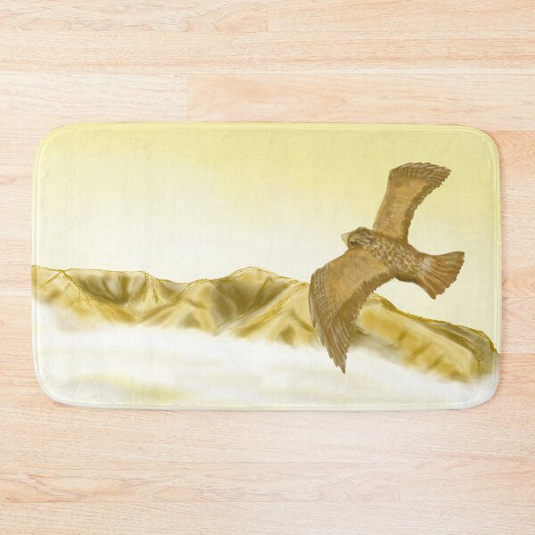 Item preview, A bird flying over high mountains  designed and sold by greenPQBstudio.
