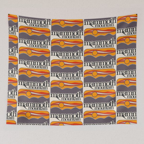 Item preview, Mammoth Mountain Retro 70s/80s Style Sunset designed and sold by acquiesce13.