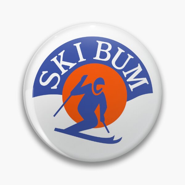 Item preview, SKI BUM - Retro 70s/80s Style Skiing Graphic designed and sold by acquiesce13.
