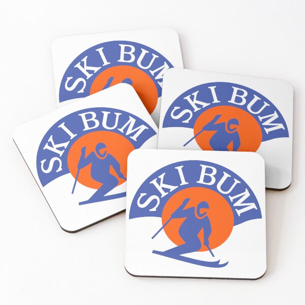 Item preview, SKI BUM - Retro 70s/80s Style Skiing Graphic designed and sold by acquiesce13.