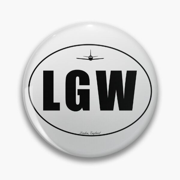 Item preview, LGW London England Airport Code designed and sold by Lartheviking.