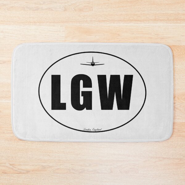 Item preview, LGW London England Airport Code designed and sold by Lartheviking.