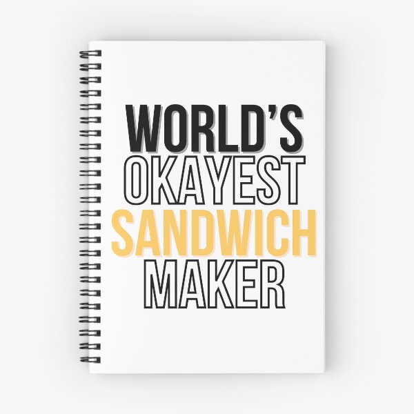 Item preview, World's Okayest Sandwich Maker designed and sold by NearlyEverythin'.
