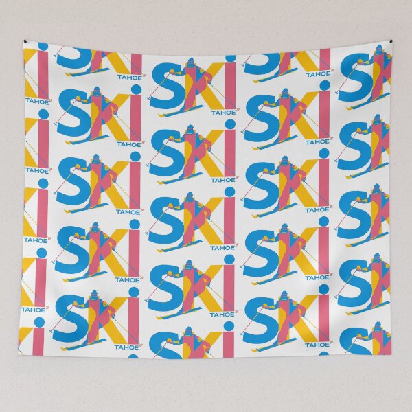 Item preview, SKI TAHOE - Retro 80s Style Aesthetic Heavenly Valley designed and sold by acquiesce13.