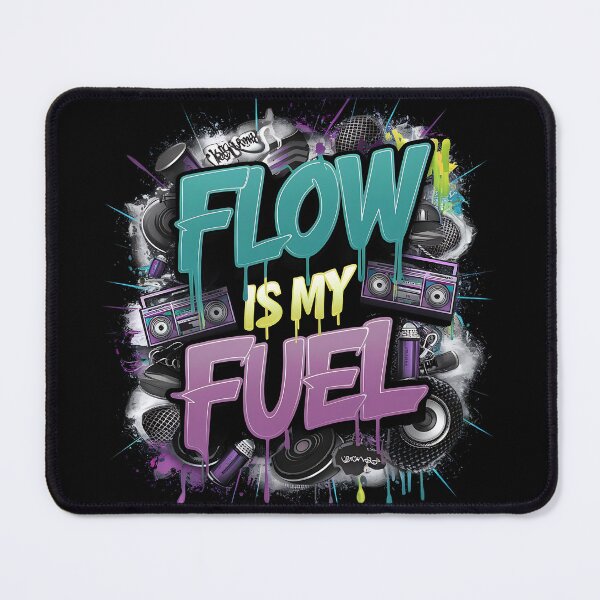 Item preview, Bass Heavy Rap Vibes Hip Hop Energy designed and sold by RadDeck.