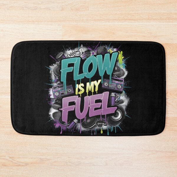 Item preview, Bass Heavy Rap Vibes Hip Hop Energy designed and sold by RadDeck.