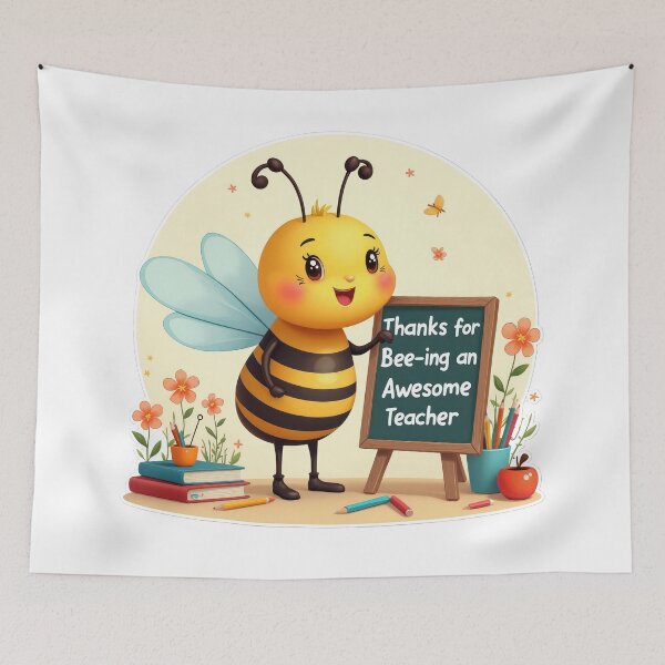 Item preview, Thank You, Teacher Bee designed and sold by duke818.