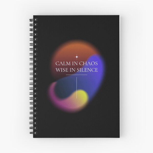 Item preview, Calm in Chaos, Wise in Silence Stoicism Charisma Self Improvement Psychology T-Shirt designed and sold by All About Merch.