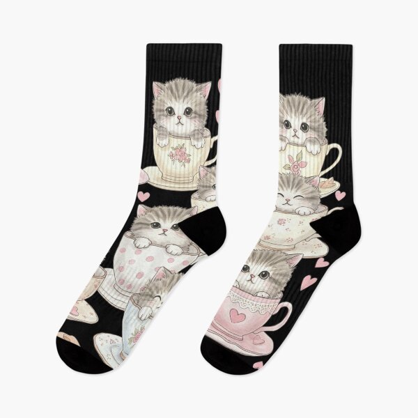 Item preview, Cute Kitten In A Tea Cup, Pastel Colors designed and sold by PixelStoneDesign .