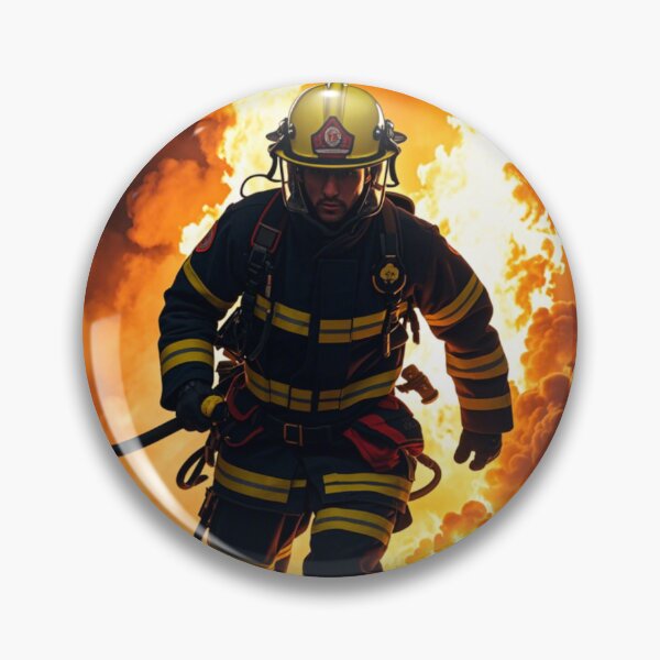 Item preview, Fearless Firefighter: Standing Strong in the Smoke designed and sold by AkoSiEss.