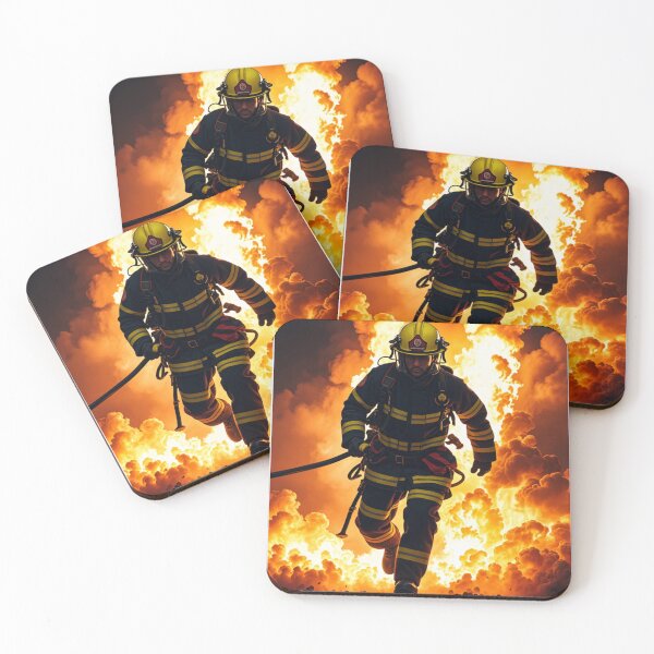 Item preview, Fearless Firefighter: Standing Strong in the Smoke designed and sold by AkoSiEss.