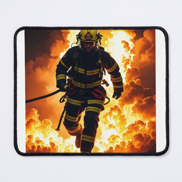 Item preview, Fearless Firefighter: Standing Strong in the Smoke designed and sold by AkoSiEss.