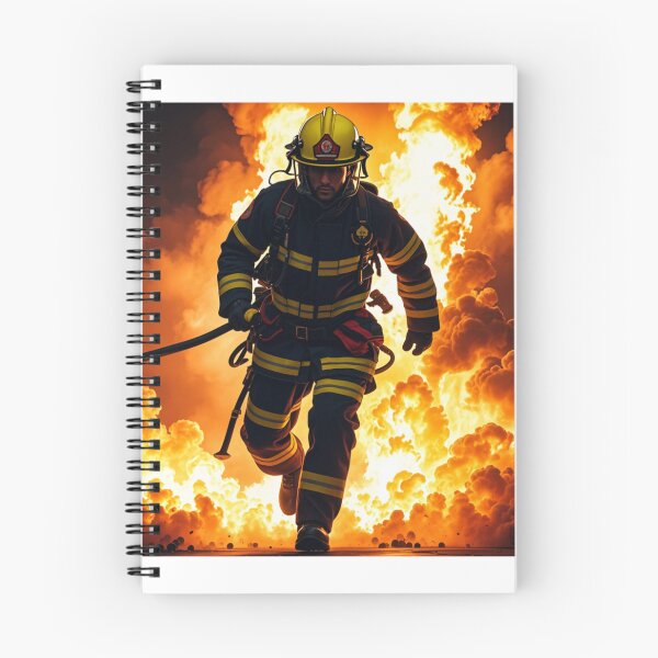 Item preview, Fearless Firefighter: Standing Strong in the Smoke designed and sold by AkoSiEss.