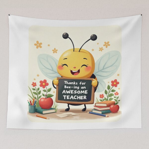 Item preview, Thank You, Teacher Bee designed and sold by duke818.