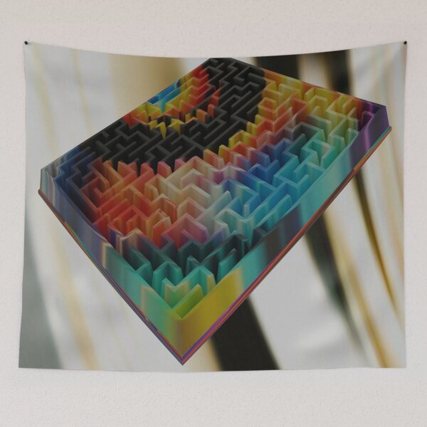Item preview, Maze Cake with Rainbow Frosting designed and sold by shakespeare1212.