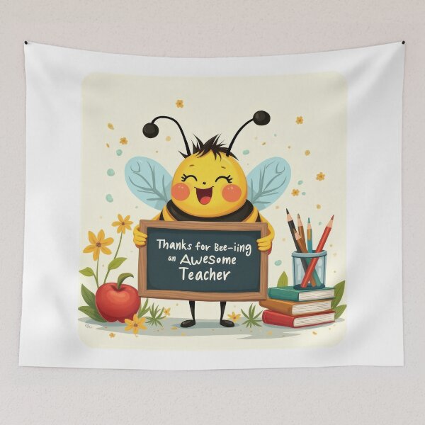 Item preview, Thank You, Teacher Bee designed and sold by duke818.