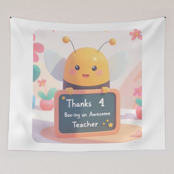 Item preview, Thank You, Teacher Bee designed and sold by duke818.