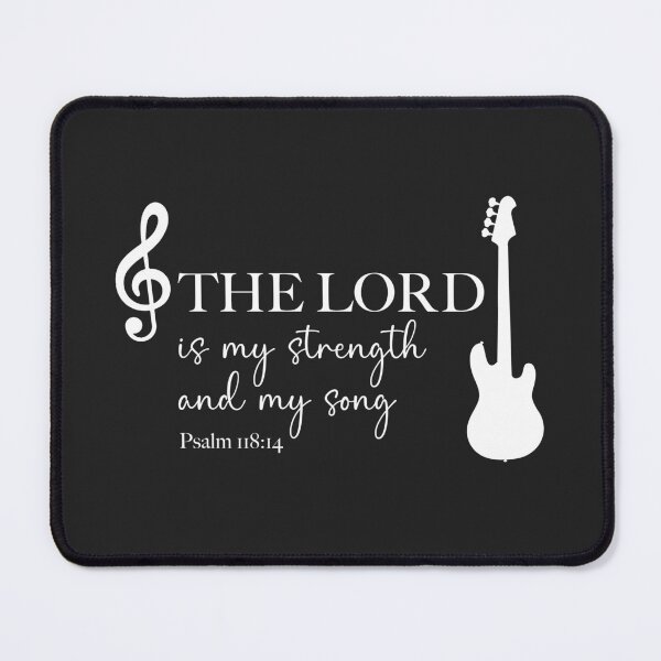 Item preview, The Lord is My Strength and my Song designed and sold by simplydesignart.