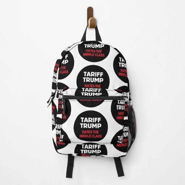 Item preview, DONALD TRUMP HATES THE MIDDLE CLASS TARIFF MEME STICKER designed and sold by SabbaticalSteve.