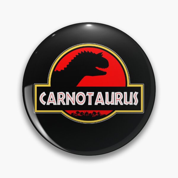 Item preview, carnotaurus jurassic logo designed and sold by Blck-Acid-Devil.