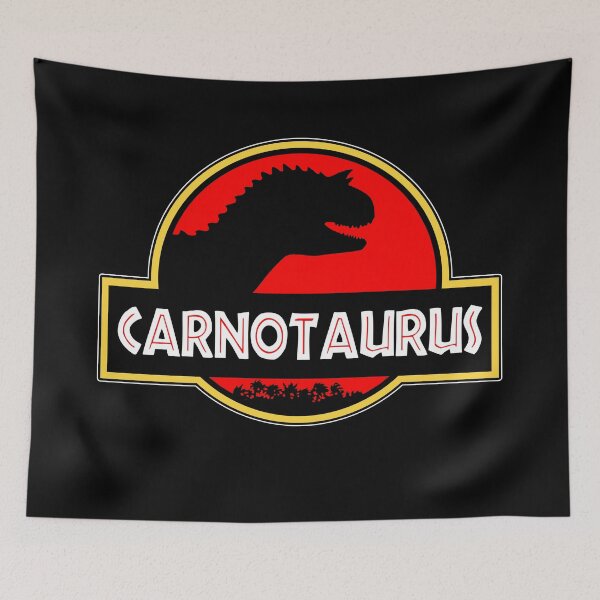 Item preview, carnotaurus jurassic logo designed and sold by Blck-Acid-Devil.